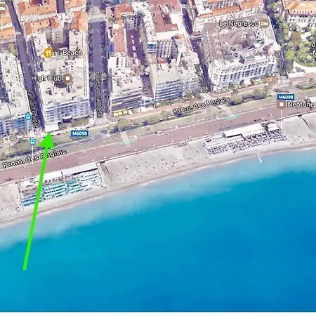 Le Palais, Promenade Des Anglais, Luxry App, 2 Ch, 2 Sdb, 88m Διαμέρισμα *